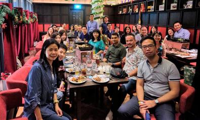 Annual Christmas Dinner in Singapore 2019